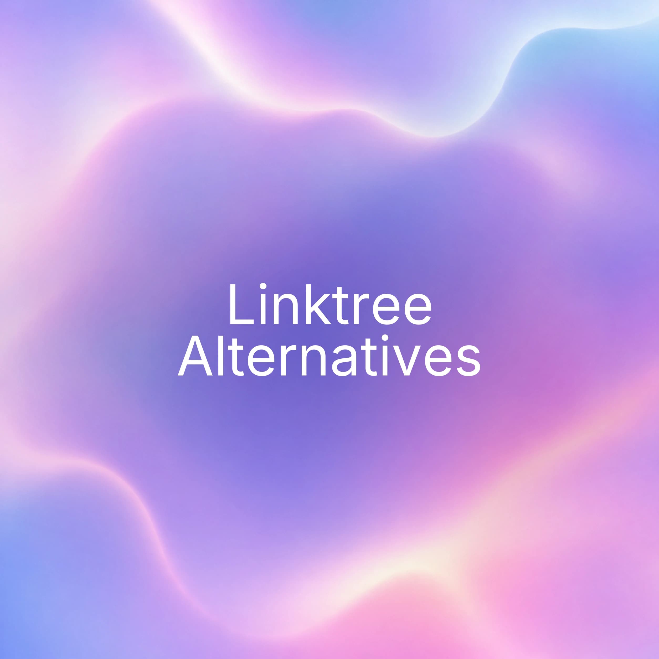 Purple abstract cover for Linktree alternatives